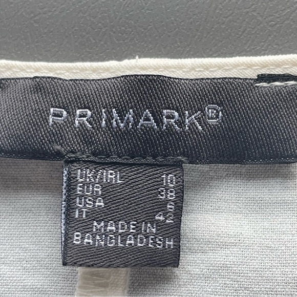 Primark Cream Knotted Front Blouse – Size 6 - Picture 5 of 10